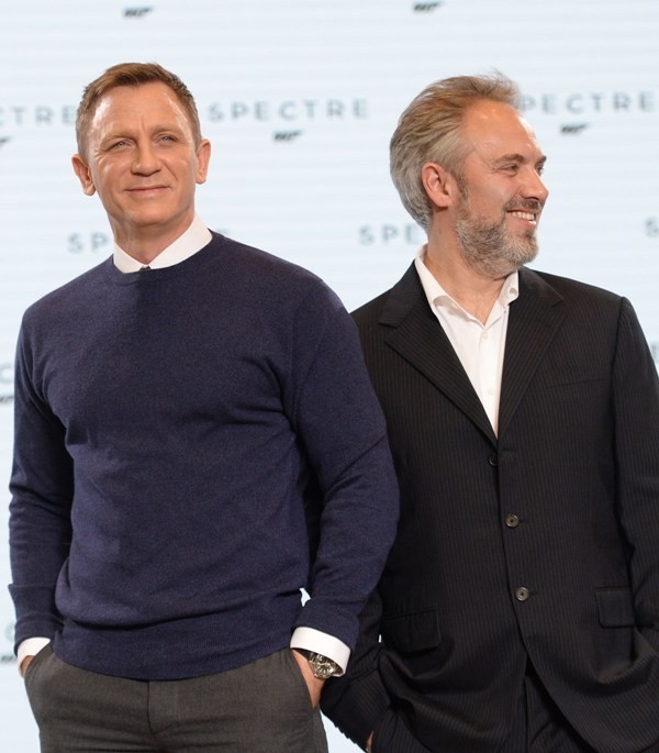 Herec Daniel Craig režisér Sam Mendes